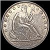 Image 1 : 1853 Seated Liberty Half Dollar CLOSELY UNCIRCULATED