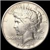 Image 1 : 1921 Silver Peace Dollar LIGHTLY CIRCULATED