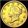 Image 1 : 1853-O Rare Gold Dollar CLOSELY UNCIRCULATED