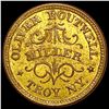 Image 2 : 1863 Oliver Boutwell Store Card Token Troy, NY HIGH GRADE