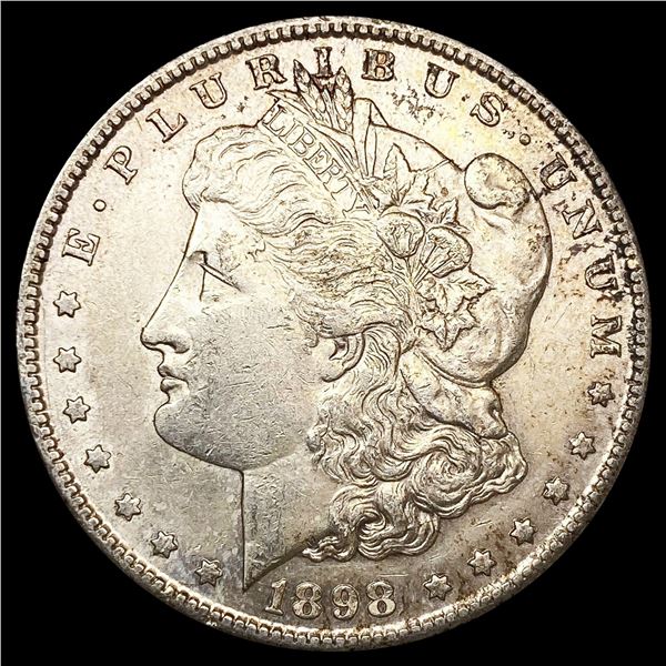 1898-S Morgan Silver Dollar CLOSELY UNCIRCULATED