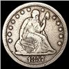 Image 1 : 1857-O Seated Liberty Quarter NICELY CIRCULATED