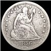 Image 1 : 1856-O Seated Liberty Quarter NICELY CIRCULATED
