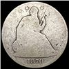 Image 1 : 1870 Seated Liberty Half Dollar NICELY CIRCULATED