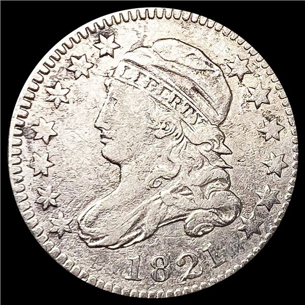 1821 Capped Bust Dime NICELY CIRCULATED