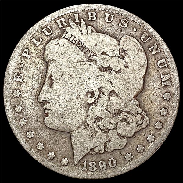 1890-CC Morgan Silver Dollar NICELY CIRCULATED