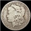 Image 1 : 1890-CC Morgan Silver Dollar NICELY CIRCULATED