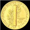 Image 2 : 2016-W 1/10th oz Gold Mercury Dime SUPERB GEM BU