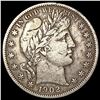 Image 1 : 1902 Barber Half Dollar LIGHTLY CIRCULATED