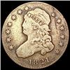 Image 1 : 1821 Capped Bust Quarter NICELY CIRCULATED