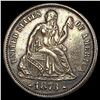 Image 1 : 1873 Arrows Seated Liberty Dime CLOSELY UNCIRCULATED
