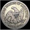 Image 2 : 1855-S Seated Liberty Quarter NICELY CIRCULATED