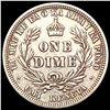 Image 2 : 1883 Kingdom of Hawaii Dime LIGHTLY CIRCULATED