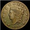 Image 1 : 1824 Coronet Head Large Cent NICELY CIRCULATED
