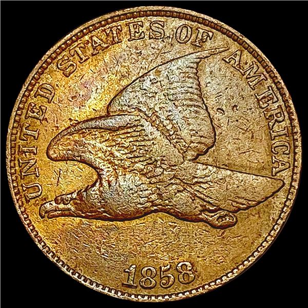 1858 Flying Eagle Cent LIGHTLY CIRCULATED