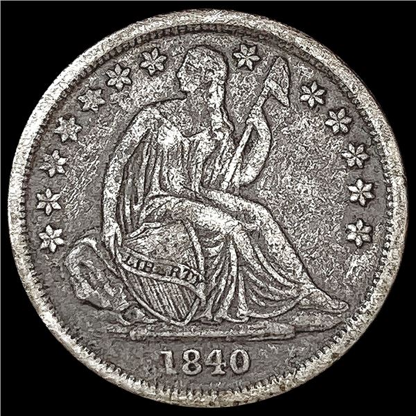 1840-O Seated Liberty Dime LIGHTLY CIRCULATED