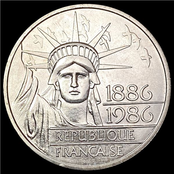 1986 France 100 Franc Piedfort UNCIRCULATED