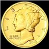 Image 1 : 2016-W 1/10th oz Gold Mercury Dime SUPERB GEM BU