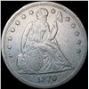 Image 1 : 1870 Seated Liberty Dollar LIGHTLY CIRCULATED