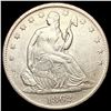 Image 1 : 1862-S Seated Liberty Half Dollar CLOSELY UNCIRCULATED