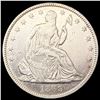 Image 1 : 1869 Seated Liberty Half Dollar CLOSELY UNCIRCULATED