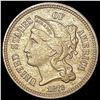 Image 1 : 1873 Nickel Three Cent CLOSELY UNCIRCULATED