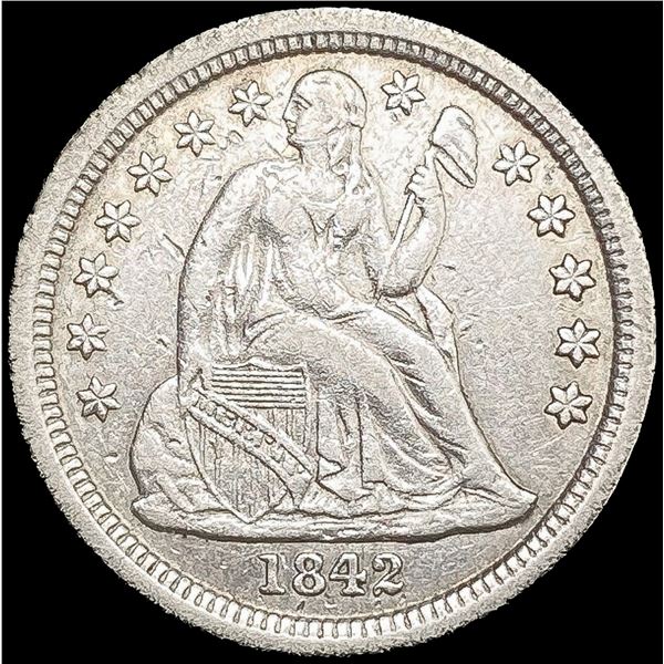 1842-O Seated Liberty Dime CLOSELY UNCIRCULATED