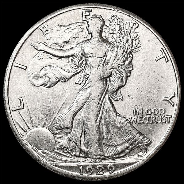 1929-S Walking Liberty Half Dollar CLOSELY UNCIRCULATED