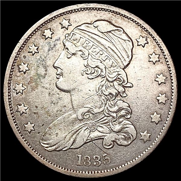 1835 Capped Bust Quarter CLOSELY UNCIRCULATED