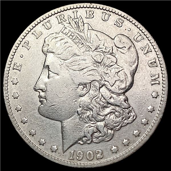 1902-S Morgan Silver Dollar LIGHTLY CIRCULATED