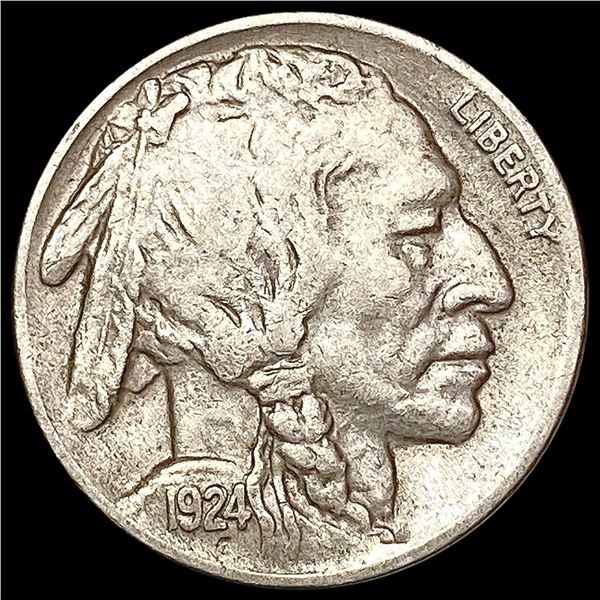 1924-D Buffalo Nickel NEARLY UNCIRCULATED