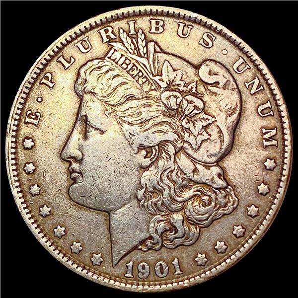1901 Morgan Silver Dollar CLOSELY UNCIRCULATED