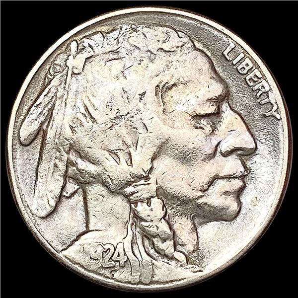 1924-S Buffalo Nickel NEARLY UNCIRCULATED