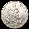 Image 1 : 1853 Arrws&Rays Seated Liberty Half Dollar CLOSELY UNCIRCULATED
