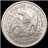 Image 2 : 1853 Arrws&Rays Seated Liberty Half Dollar CLOSELY UNCIRCULATED