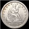 Image 1 : 1853 Arrows and Rays Seated Liberty Quarter LIGHTLY CIRCULATED