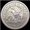 Image 2 : 1853 Arrows and Rays Seated Liberty Quarter LIGHTLY CIRCULATED