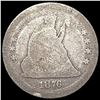 Image 1 : 1876-CC Seated Liberty Quarter NICELY CIRCULATED