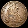 Image 1 : 1876-CC Seated Liberty Half Dollar NEARLY UNCIRCULATED