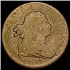 Image 1 : 1807 Draped Bust Half Cent NICELY CIRCULATED