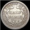 Image 2 : 1857-O Seated Liberty Half Dime LIGHTLY CIRCULATED