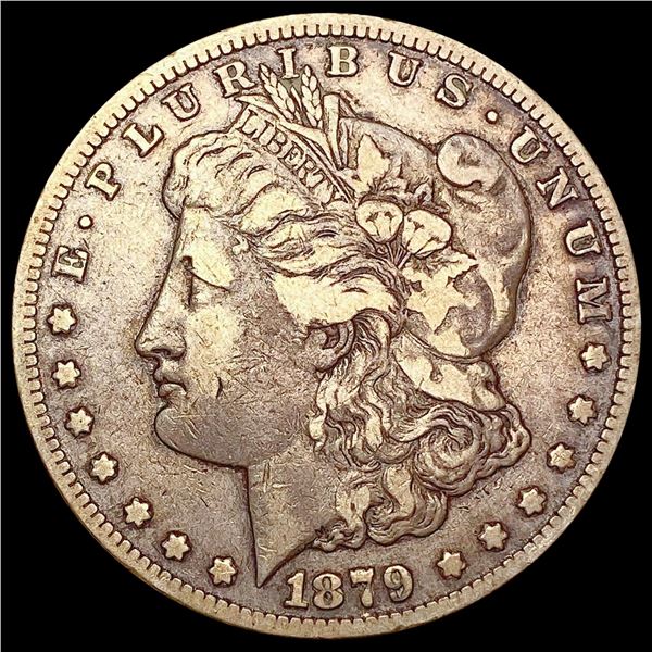 1879-CC Morgan Silver Dollar LIGHTLY CIRCULATED