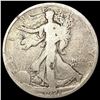 Image 1 : 1921 Walking Liberty Half Dollar NICELY CIRCULATED
