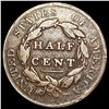 Image 2 : 1829 Classic Head Half Cent NICELY CIRCULATED