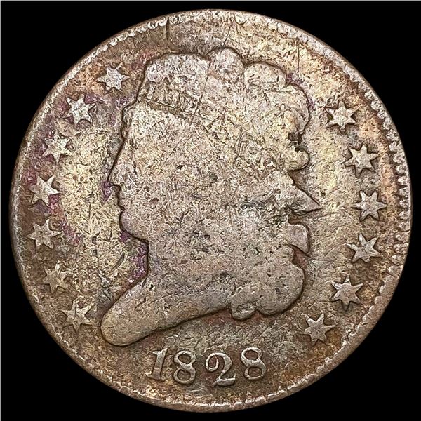 1828 Classic Head Half Cent NICELY CIRCULATED