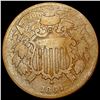 Image 1 : 1864 Small Motto Two Cent Piece LIGHTLY CIRCULATED