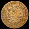 Image 2 : 1864 Small Motto Two Cent Piece LIGHTLY CIRCULATED