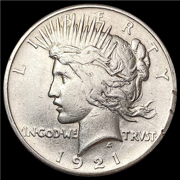 1921 Silver Peace Dollar CLOSELY UNCIRCULATED
