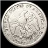 Image 2 : 1875 Twenty Cent Piece NICELY CIRCULATED