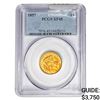 Image 1 : 1857 $3 Gold Piece PCGS XF45